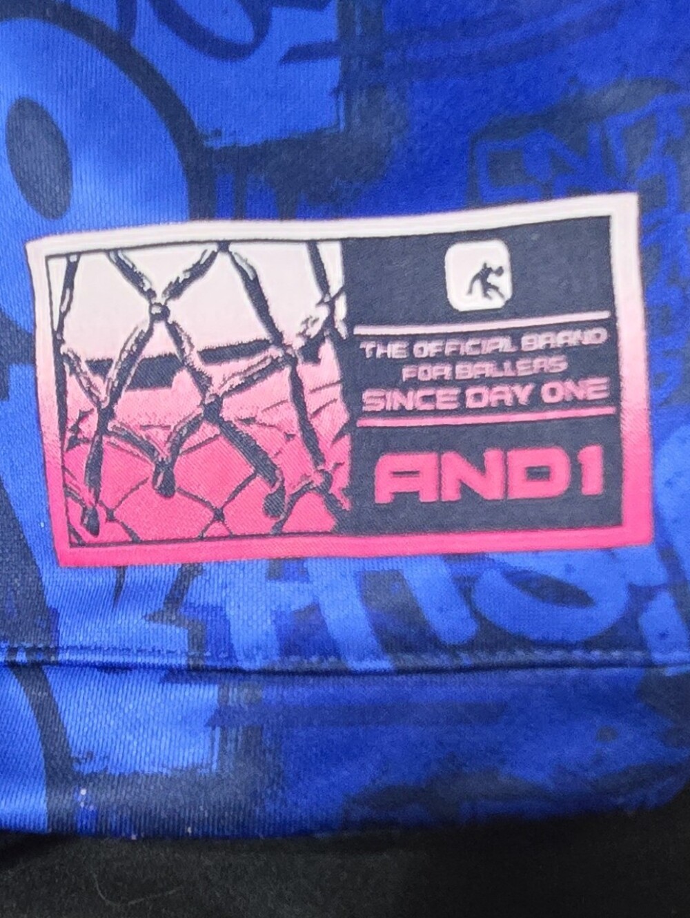 ANDI Men's Hooded Graphic Jacket Layering Streetwear Y2K Graffiti Size XL - Picture 3 of 12